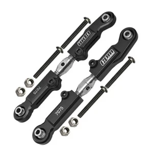 GPM Aluminum 7075-T6 + Stainless Steel Rear Camber Links Black for 1/7 Limitless - Picture 1 of 4