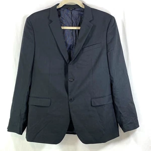Traje Chaqueta Banana Republic Carbón Calce Ajustado Para Hombre 48L 2 Botones Italiano 99% Lana - Imagen 1 de 21