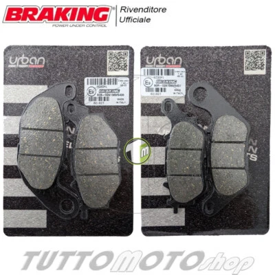 Pastiglie YAMAHA YZF-R3 320 2015-2023 YZFR3 Kit Anteriore Posteriore BRAKING - Immagine 1 di 4