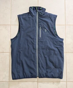 William Murray Herren Medium Golf Weste Tartan kariert wendbar durchgehender Reißverschluss - Bild 1 von 10