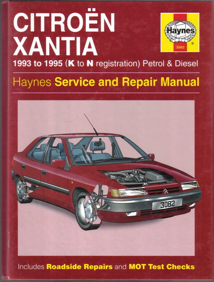 Citroen Xantia 1993-1995 Petrol & Diesel models Haynes Service & Repair Manual - Image 1 of 1