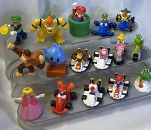 Super Mario Bros Nintendo Mixed Lot Of 17 Toys & Figures Cake Toppers
