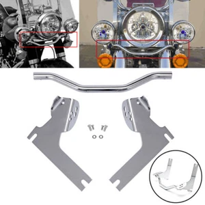 Barra de soporte de señal de giro para Harley Road King 1994-13 - Imagen 1 de 10