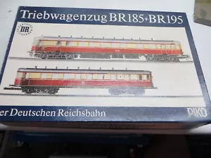 PIKO H0 2 Parts Diesel Rail Car Br 185 195 Changing Light New Original Packaging - Picture 1 of 12