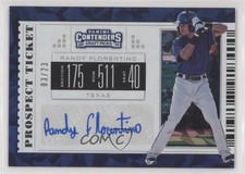 2019 Panini Contenders Draft Picks Cracked Ice Ticket /23 Randy Florentino Auto