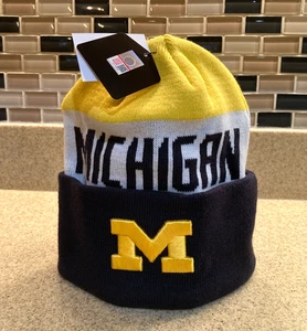 Michigan Wolverines Beanie | NCAA U of M Sport Wintermütze - Bild 1 von 6