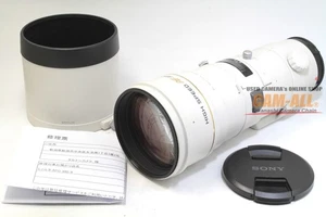 Obiettivo Minolta HighSpeed AF APO 300mm F/4 G **OTTIME** condizioni - Foto 1 di 19