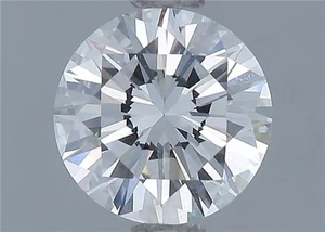 Round 0.90 Carat Cert. AGI Natural Mined Diamond Loose E color VVS1 clarity - Picture 1 of 2