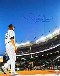 Mariano Rivera Signed16x20 NY Yankees Back View Photo W/ Exit Sandman- JSA Auth - Picture 1 of 7