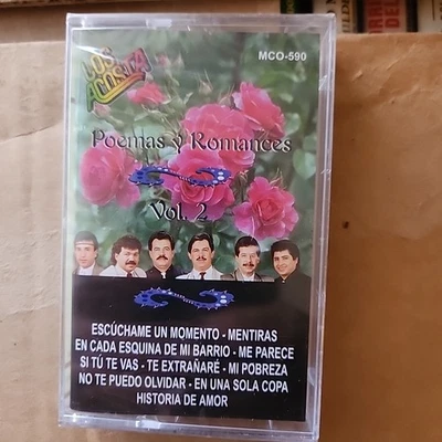 Los Acosta Poemas y Romances Vol 2 (Cassette 7509859590210) *NEW* - Image 1 of 2