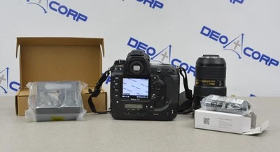 Nikon D3 FX Digital SLR  W/ AF-S DX Nikkor 18-70mm f/3.5-4.5G ED Lens & Flash - Image 1 of 4