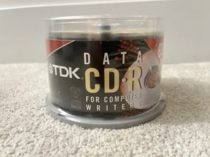 NUEVO TDK 50 Pack 80 min Datos CD-R 700 MB 16x Compatible - Imagen 1 de 4