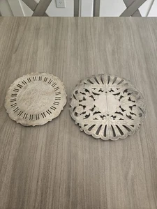 Vtg Metal Food Trivets Expandable - Picture 1 of 8