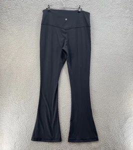 Lululemon Leggings Damen 12 schwarz Align Mini Flare hoch geschnitten Athleisure Komfort - Bild 1 von 11
