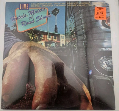 Hotels Motels Road Shows Vinyl - Sealed Double LP - Marshall Tucker Band Allman - Image 1 of 4