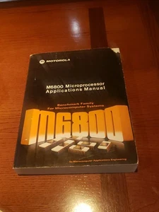 Motorola M6800 Microprocessor Applications Manual - 1975- 1st Edition, 2nd Print - Picture 1 of 14