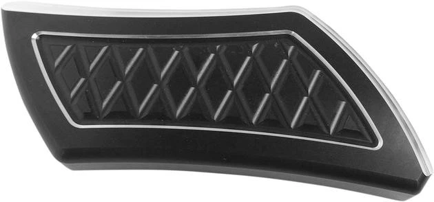 Cubierta de pedal de freno Eddie Trotta corte diamante negra #TC547B Harley Davidson Foto 1 de 1