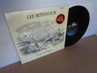 LP LEE RITENOUR - CAPTAIN FINGERS 1977 us EPIC  jazz-rock-fusion COVER IN SHRINK - Bild 1 von 4