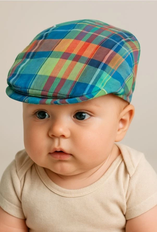 Bebé Niño Newsboy Gorra Niño Pequeño IVY Sombrero Infantil Boda Cumpleaños Boina 0-6 MESES Foto 1 de 2