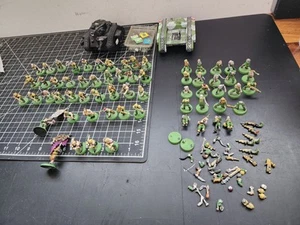Cadian Poxwalker Squad vintage Bits painted 40K Oop Check Pictures Rare - Picture 1 of 23