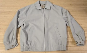 Burberry London Jacke Herren Medium Grau Harrington Bomber Nova Check Made in USA - Bild 1 von 10
