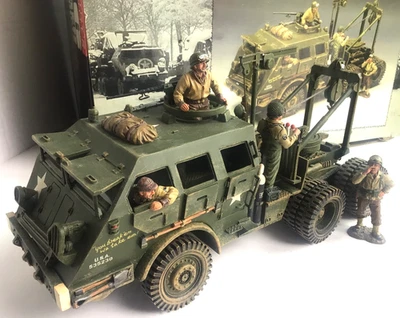 Vehículo blindado de recuperación King & Country DD104 SL M26 tripulación y caja estrictamente limitado Foto 1 de 4