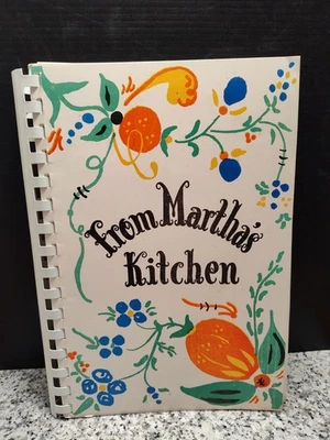 COOKBOOK - "From Martha's Kitchen". NORWEGIAN Recipes.                         - Image 1 of 4