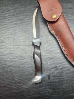 Cutco 1769 Serrated Fixed Blade Knife W/ Sheath  - Image 1 of 4