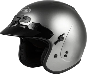 Casco de cara abierta Gmax GM-32 titanio macizo talla mediana - Imagen 1 de 8