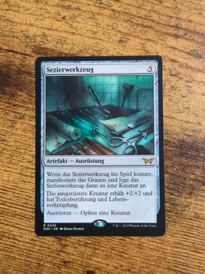MAGIC THE GATHERING DUSKMOURN Sezierwerkzeug R DSK0245 MTG NM - Bild 1 von 4