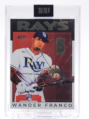 WANDER FRANCO 2022 TOPPS PROJECT 100 ROOKIE BY DJ SKEE #52 RC /299 Q0895 - Image 1 of 2