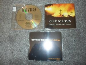 Guns N' Roses NEW ROSE - PROMO CD (LP Version 2:39) + Ain't It Fun / Sympathy...
