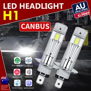 2 x H1 LED Headlight For Subaru Outback 2003-2004 BP,BPE Wagon - Picture 1 of 17
