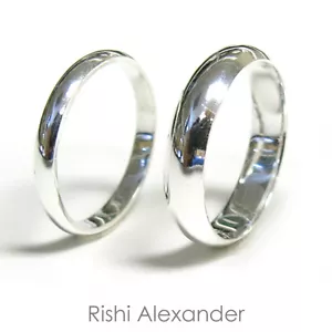 925 Sterling Silver High Polished Baby and Children Rings - Picture 1 of 1