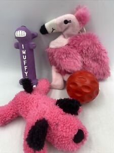 Small Dog Toy Lot (Never Used!) Plushies, Crunchy, Rubber SO CUTE!!! Q12