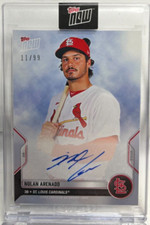 Nolan Arenado 2022 Topps Now MLB Postseason Autograph Auto #'d 11/99 - CARDINALS
