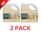 (2 Pack) Original Aloe Vera Drink Juice, 128 Fl Oz, Pure Organic Aloe Vera Gel