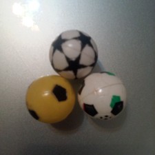 Lotto 3 palloni Subbuteo