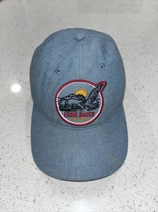 De Colección Eddie Bauer Outfitter Outdoor Béisbol Sombrero Gorra Azul Descolorido Correa Hechizo - Imagen 1 de 8