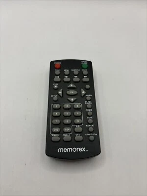 Original Memorex MVD2047 MVD2015/2016 DVD Remote Control - Image 1 of 3