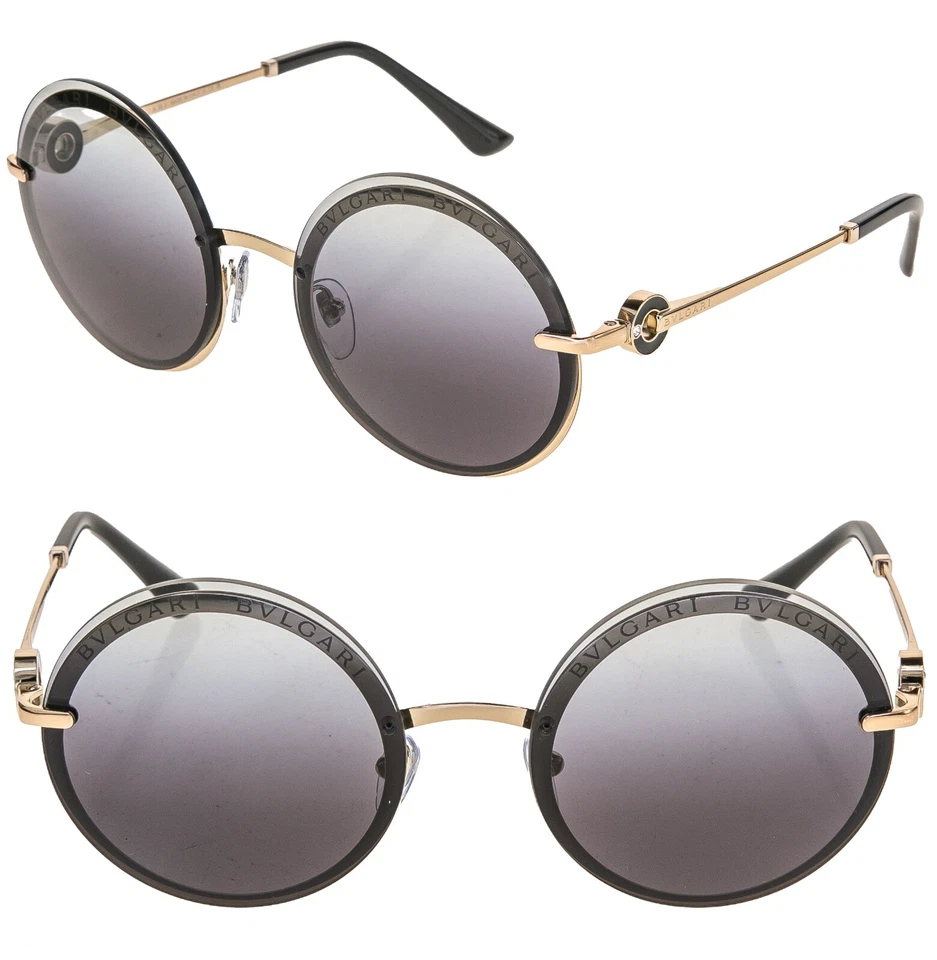 Bvlgari 6149b Sunglasses 201413 Gold 100 Authentic