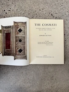 The Cosmati - Edward Hutton 1950 1st HC | Tarn Library Copy | VG+ Illustrated - Bild 1 von 16