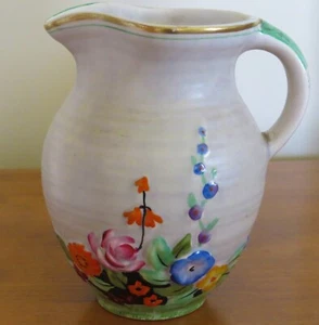 Lovely Crown Devon 'Flower' jug - Picture 1 of 6