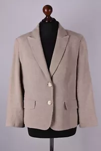 Loro Piana Linen Classic Blazer Jacket Size M / EU 48 - Picture 1 of 5