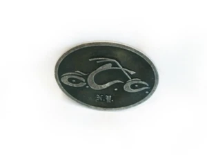 Orange County Choppers Black/Metal Chopper Belt Buckle-New - Bild 1 von 3