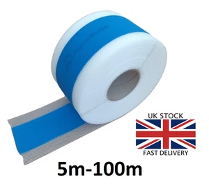 5m - 100m AQUA BUILD Waterproof Tanking Tape Wet Room System Bath Shower 1-blue - Picture 1 of 29