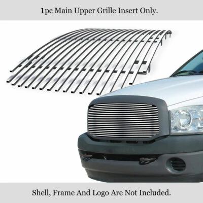 Inserto de rejilla de billet de acero inoxidable para Dodge Ram 1500/2500/3500 2006-2008 Foto 1 de 4