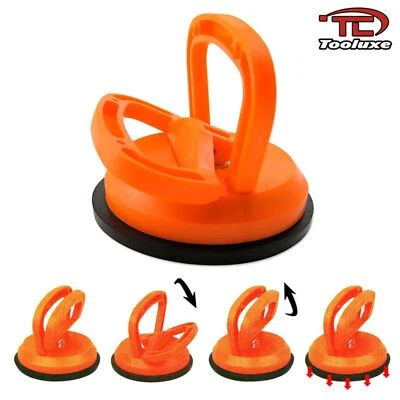 Tooluxe ( 53711L ) 4-1/2" Lever Style Suction Cup Auto Dent Puller Lifts Glass. - Image 1 of 4