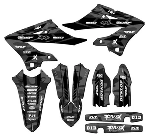 2023 YZ 250X APACHE Grey Senge Graphics Kit Compatible with Yamaha - Picture 1 of 10