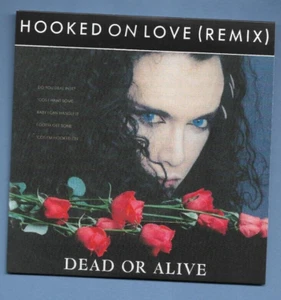 DEAD OR ALIVE : HOOKED ON LOVE [ 12" + 7" REMIXES + SPIN (LIVE)] ❉ NEW CD SINGLE - Imagen 1 de 2